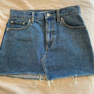 THA denim skirt